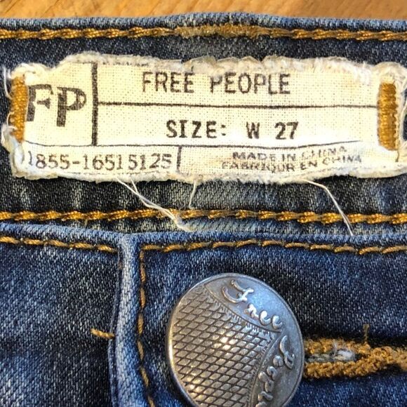 Free People Skinny Jeans Size 27 - Picture 2 of 6